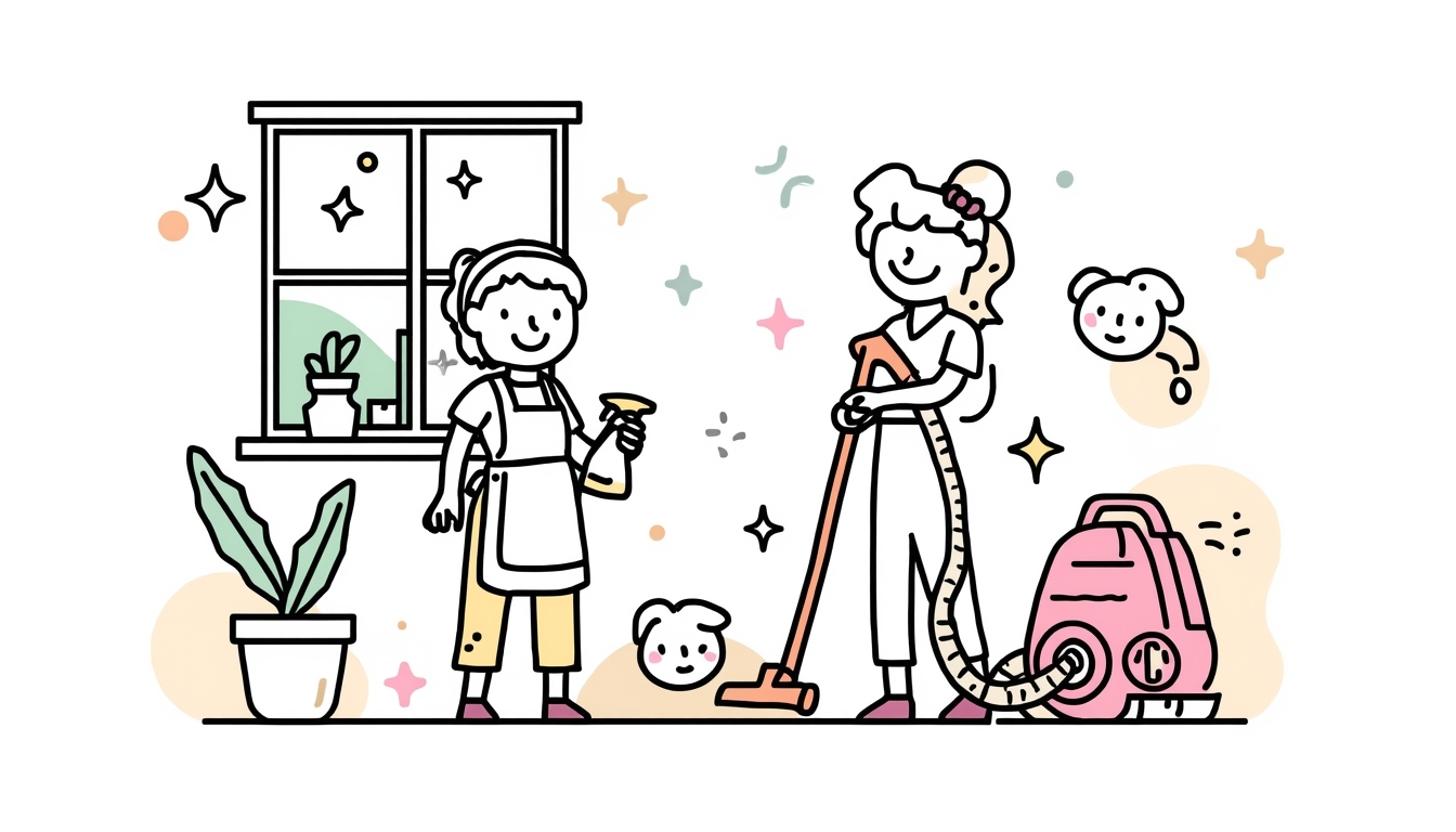 Professional House Cleaning service - before and after work