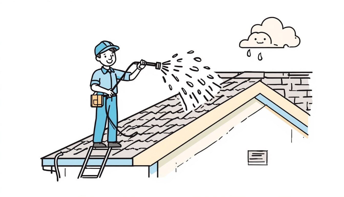Professional Roof Cleaning service by Zipply
